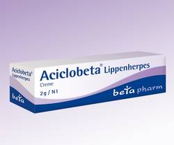 ACICLOBETA Lippenherpes Creme