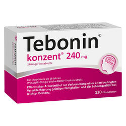 TEBONIN konzent 240 mg Filmtabletten