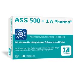 ASS 500-1A Pharma Tabletten