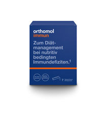 ORTHOMOL Immun Direktgranulat Himbeer/Menthol