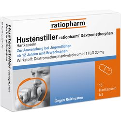 HUSTENSTILLER-ratiopharm Dextromethorphan Kapseln