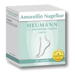 AMOROLFIN Nagelkur Heumann 5% wst.halt.Nagellack