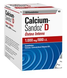 CALCIUM SANDOZ D Osteo intens Kautabletten