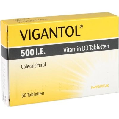 VIGANTOL 500 I.E. Vitamin D3 Tabletten