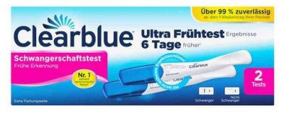 CLEARBLUE Schwangerschaftstest frhe Erkennung