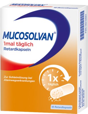 MUCOSOLVAN 1mal tglich Retardkapseln