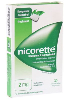 NICORETTE Kaugummi 2 mg freshmint