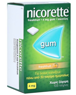 NICORETTE Kaugummi 4 mg freshfruit