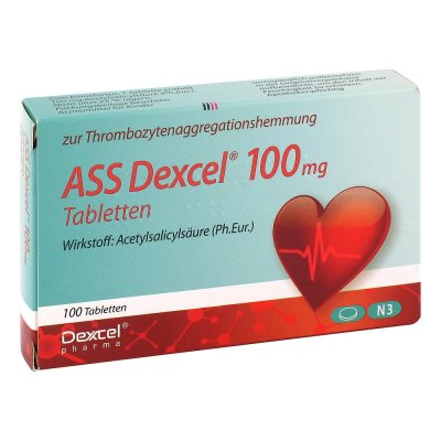 ASS Dexcel 100 mg Tabletten