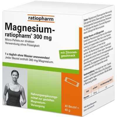 MAGNESIUM-RATIOPHARM 300 mg Micro-Pellets m.Gran.