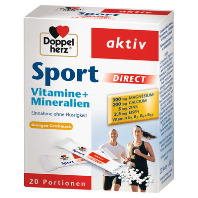 DOPPELHERZ Sport DIRECT Vitamine+Mineralien