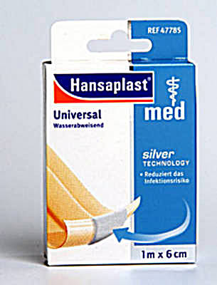 HANSAPLAST Universal Injekt.Pfl.Strips waterres.