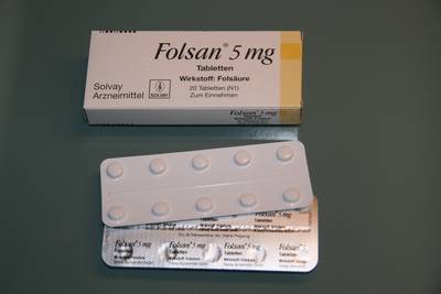 FOLSAN 5 mg Tabletten
