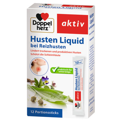 DOPPELHERZ Husten Liquid Sticks