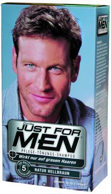 JUST for men Tnungsshampoo hellbraun