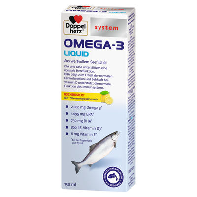 DOPPELHERZ Omega-3 Liquid system