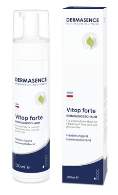 DERMASENCE Vitop forte Reinigungsschaum