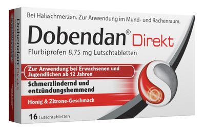 DOBENDAN Direkt Flurbiprofen 8,75 mg Lutschtabl.