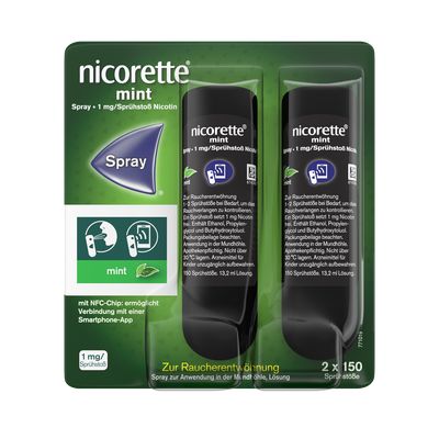 NICORETTE Mint Spray 1 mg/Sprhsto NFC