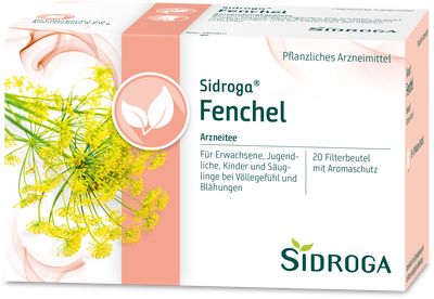 SIDROGA Fenchel Tee Filterbeutel