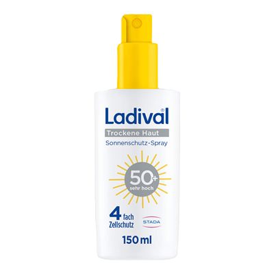 LADIVAL trockene Haut Sonnenschutz-Spray LSF 50+