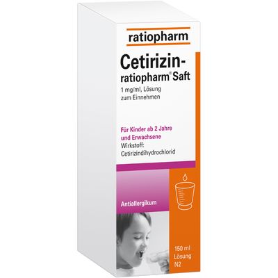 CETIRIZIN-ratiopharm Saft