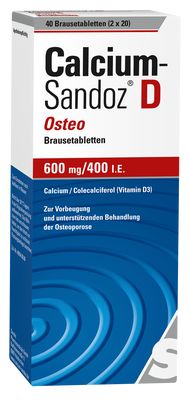 CALCIUM SANDOZ D Osteo Brausetabletten