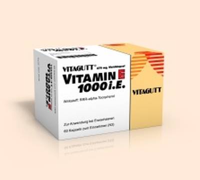 VITAGUTT Vitamin E 1000 Weichkapseln