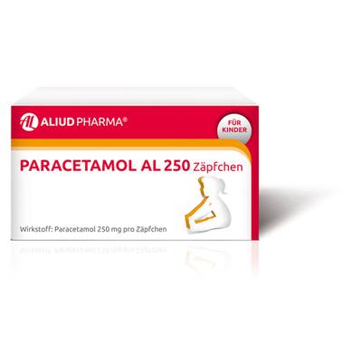 PARACETAMOL AL 250 Kleinkindersuppositorien