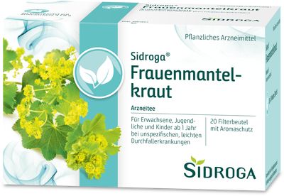 SIDROGA Frauenmantelkraut Tee Filterbeutel