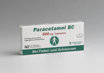 PARACETAMOL BC 500 mg Tabletten