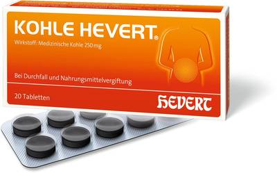 KOHLE Hevert Tabletten