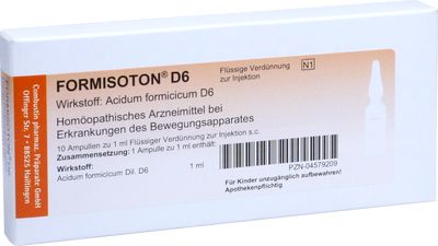 FORMISOTON D 6 Ampullen