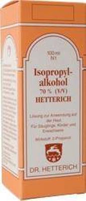 ISOPROPYLALKOHOL 70% V/V Hetterich