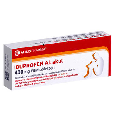 IBUPROFEN AL akut 400 mg Filmtabletten