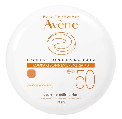 AVENE Kompaktsonnencreme SPF 50 sand 2010