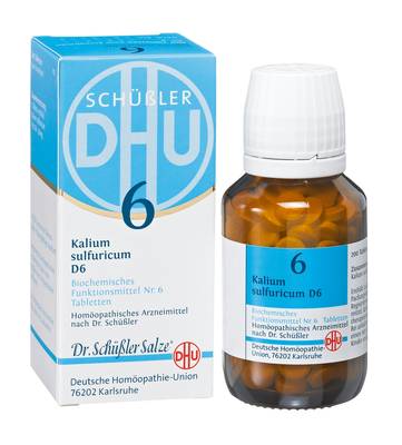 BIOCHEMIE DHU 6 Kalium sulfuricum D 6 Tabletten