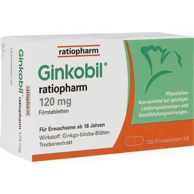 GINKOBIL-ratiopharm 120 mg Filmtabletten