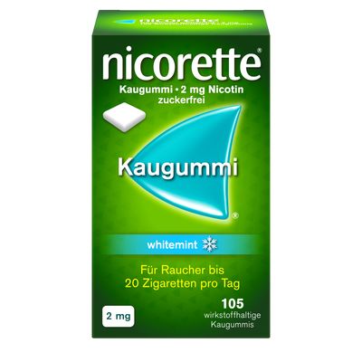 NICORETTE Kaugummi 2 mg whitemint