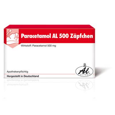 PARACETAMOL AL 500 Suppositorien