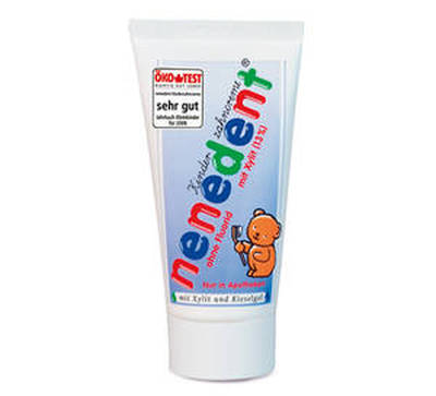 NENEDENT Kinderzahncreme o.Fluorid Standtube