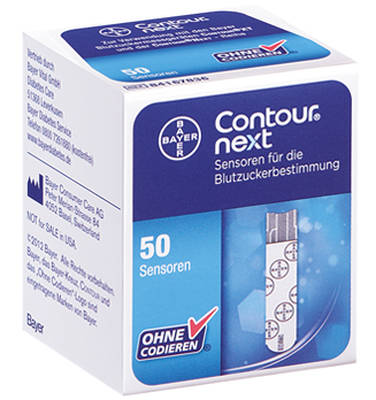 CONTOUR Next Sensoren Teststreifen